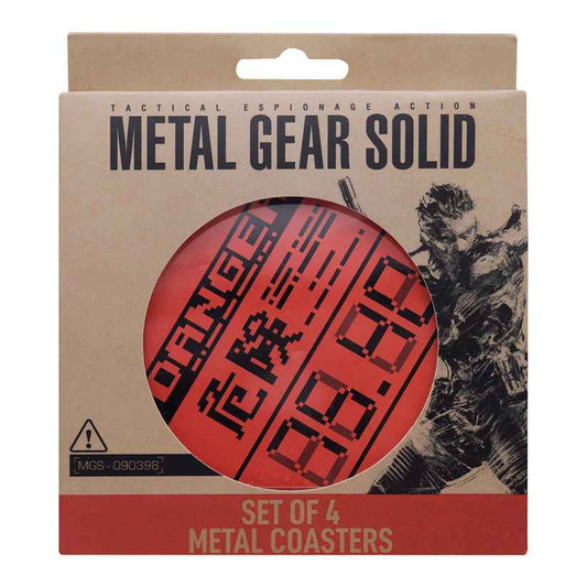 Metal Gear Solid Desk Pad & Coaster Set