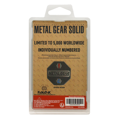Metal Gear Solid Limited Edition 'Solid Snake' Collectible Coin