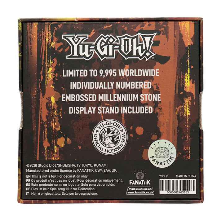 Yu-Gi-Oh! Limited Edition Replica Millenium Stone
