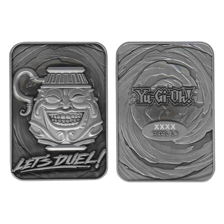 Yu-Gi-Oh! Limited Edition Pot of Greed Metal Card