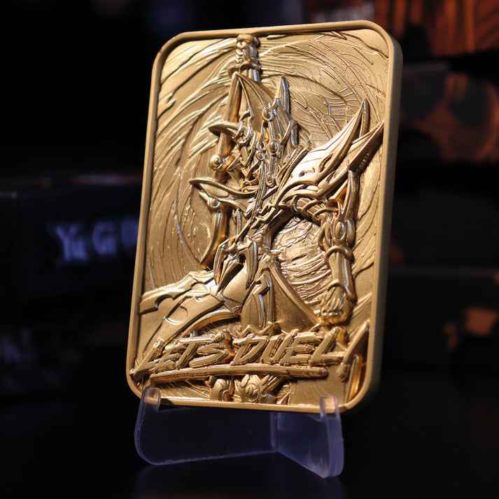 Yu-Gi-Oh! Limited Edition 24k Gold Plated Dark Paladin Metal Card