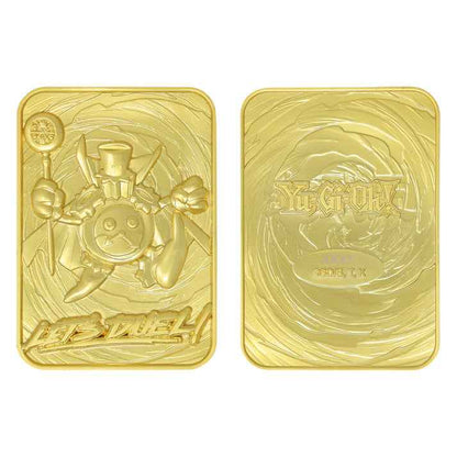 Yu-Gi-Oh! Limited Edition 24k Gold Plated Time Wizard Metal Card