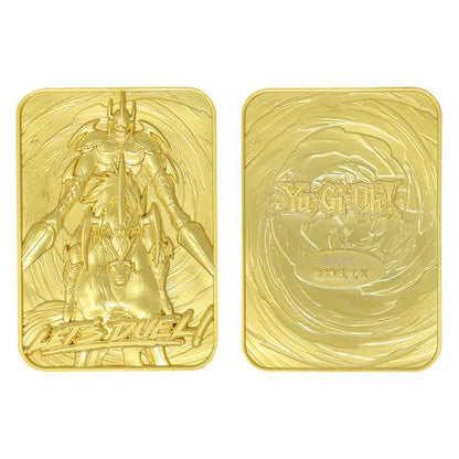 Yu-Gi-Oh! Limited Edition 24k Gold Plated Gaia the Fierce Knight Metal Card