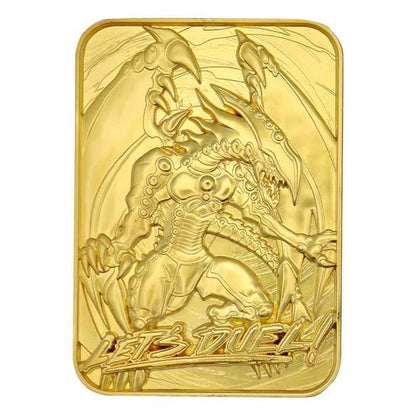 Yu-Gi-Oh! Limited Edition 24k Gold Plated Gandra the Dragon of Destruction  Metal Card