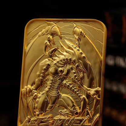 Yu-Gi-Oh! Limited Edition 24k Gold Plated Gandra the Dragon of Destruction  Metal Card