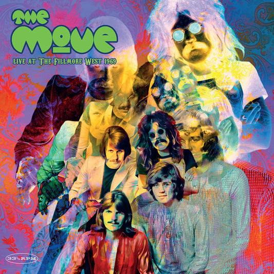 Move, The - Live At The Fillmore West 1969 (Light Green Coloured 10") - Rock - 10