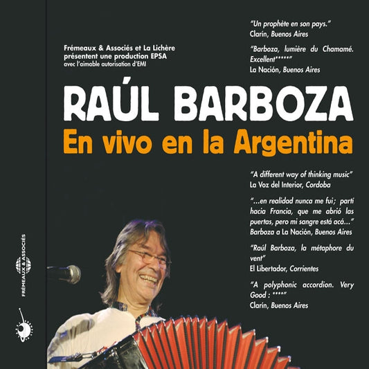 Raul Barboza - En Vivo En La Argentina Cd - Rock/Pop - CD