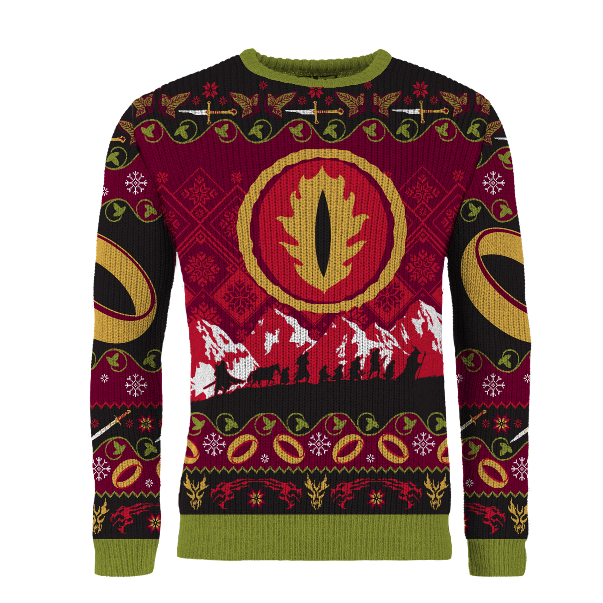 Lord Of The Rings One Ring Christmas Jumper (Size XS) AAA Merchandise