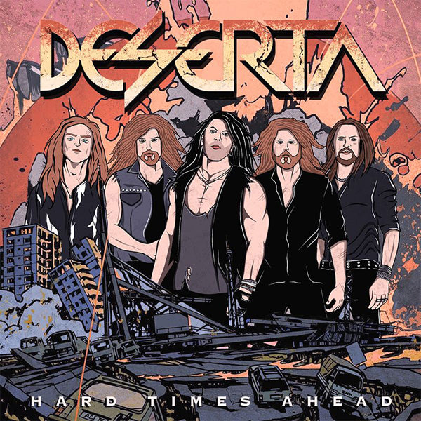 Deserta - Hard Times Ahead - Rock - CD