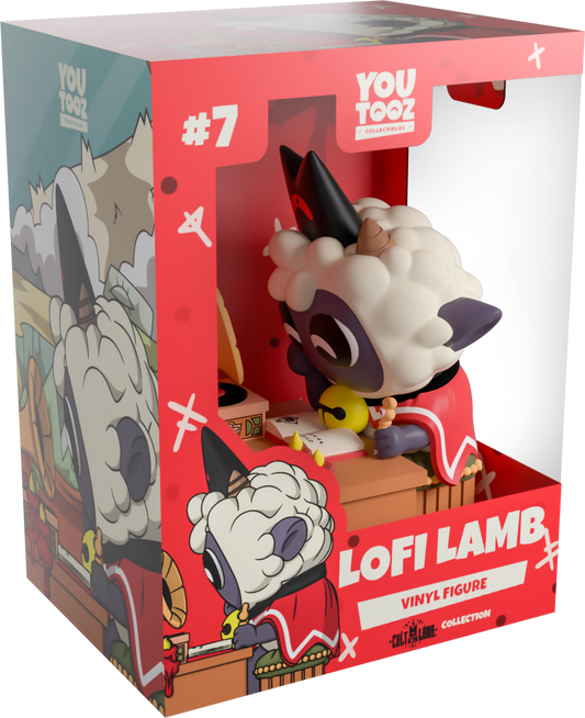 YouTooz Cult of the Lamb: Lofi Lamb Action Figure