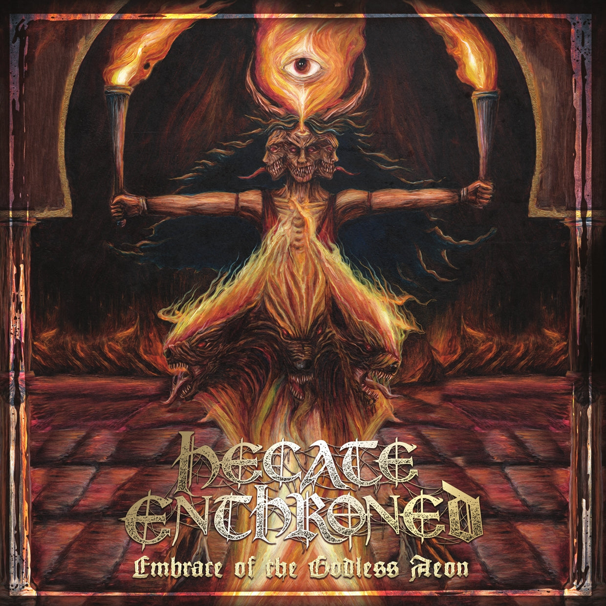 Hecate Enthroned - Embrace Of The Godless Aeon - Black Metal - CD