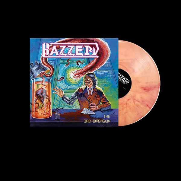 Hazzerd - The 3Rd Dimension (Mars Attacks Coloured Vinyl) - Thrash Metal - LP
