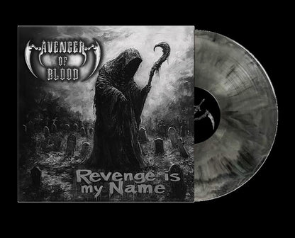 Avenger Of Blood - Revenge Is My Name (Throes Of Ash Coloured Vinyl) - Thrash Metal - LP