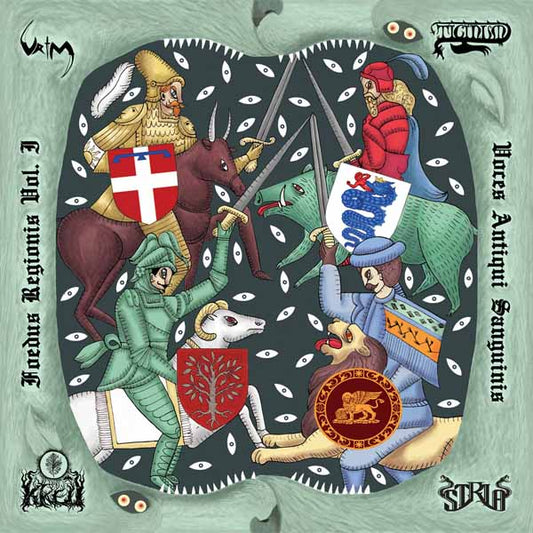 Strja/Ticinum/Kre^U/Vrim - Voces Antiquis Sanguinis - Black Metal - CD