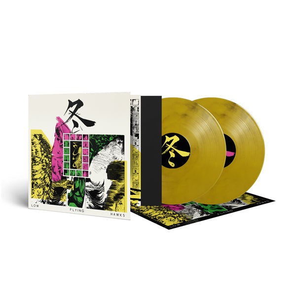 Low Flying Hawks - Fuyu (Crystal Clear/Yellow/Black Vinyl) - Doom Metal - DLP
