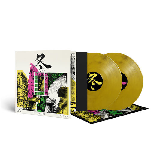 Low Flying Hawks - Fuyu (Crystal Clear/Yellow/Black Vinyl) - Doom Metal - DLP