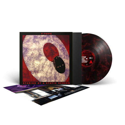 T-Tops - Staring At A Static Screen (Red/Blk Marble Vinyl) - Rock - LP