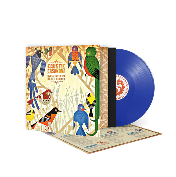 Caustic Casanova - Glass Enclosed Nerve Center (Blue Vinyl) - Stoner Metal/Rock - LP