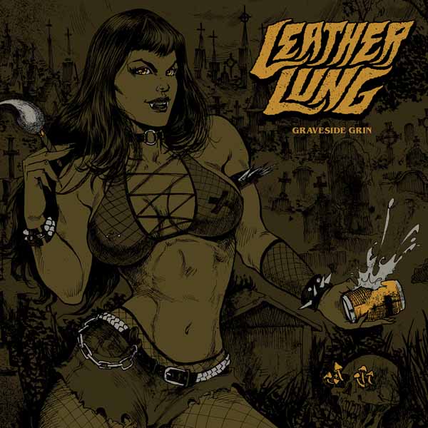 Leather Lung - Graveside Grin - Doom Metal - CDD