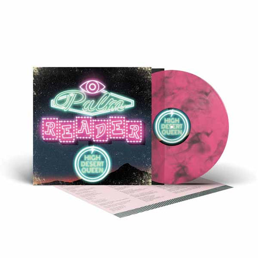 High Desert Queen - Palm Reader (Pink/Black Marbled Vinyl) - Stoner Metal/Rock - LP