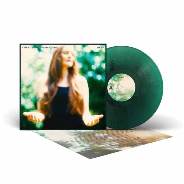 Friendship Commanders - Bear (Transparent Green & Black Marbled Vinyl) - Stoner Metal/Rock - LP
