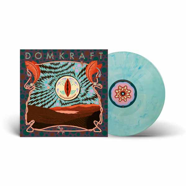 Domkraft - Domkraft (Blue And White Marbled Vinyl) - Stoner Metal/Rock - LP