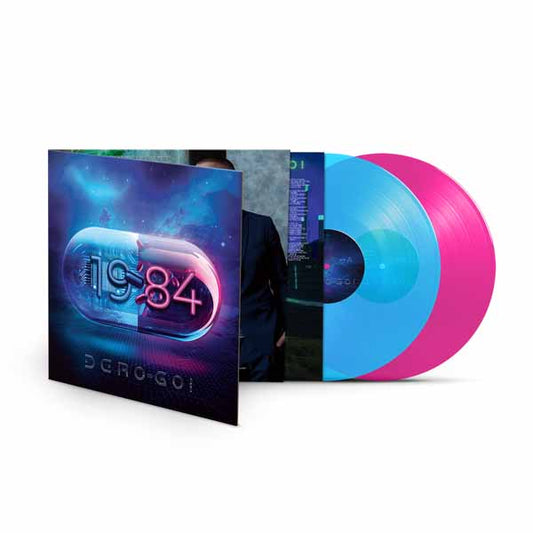Dero Goi - 1984 (Transparent Cyan & Transparent Magenta Vinyl) - Electronic - DLP