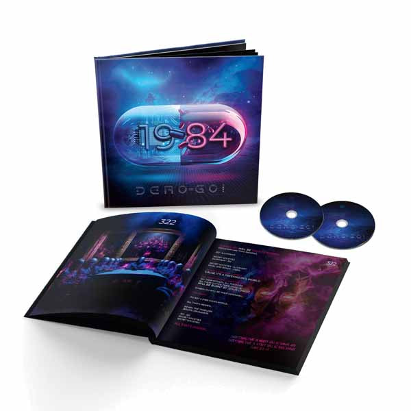 Dero Goi - 1984 (12 Hardcover Artbook With 2 Cds) - Electronic - DCD