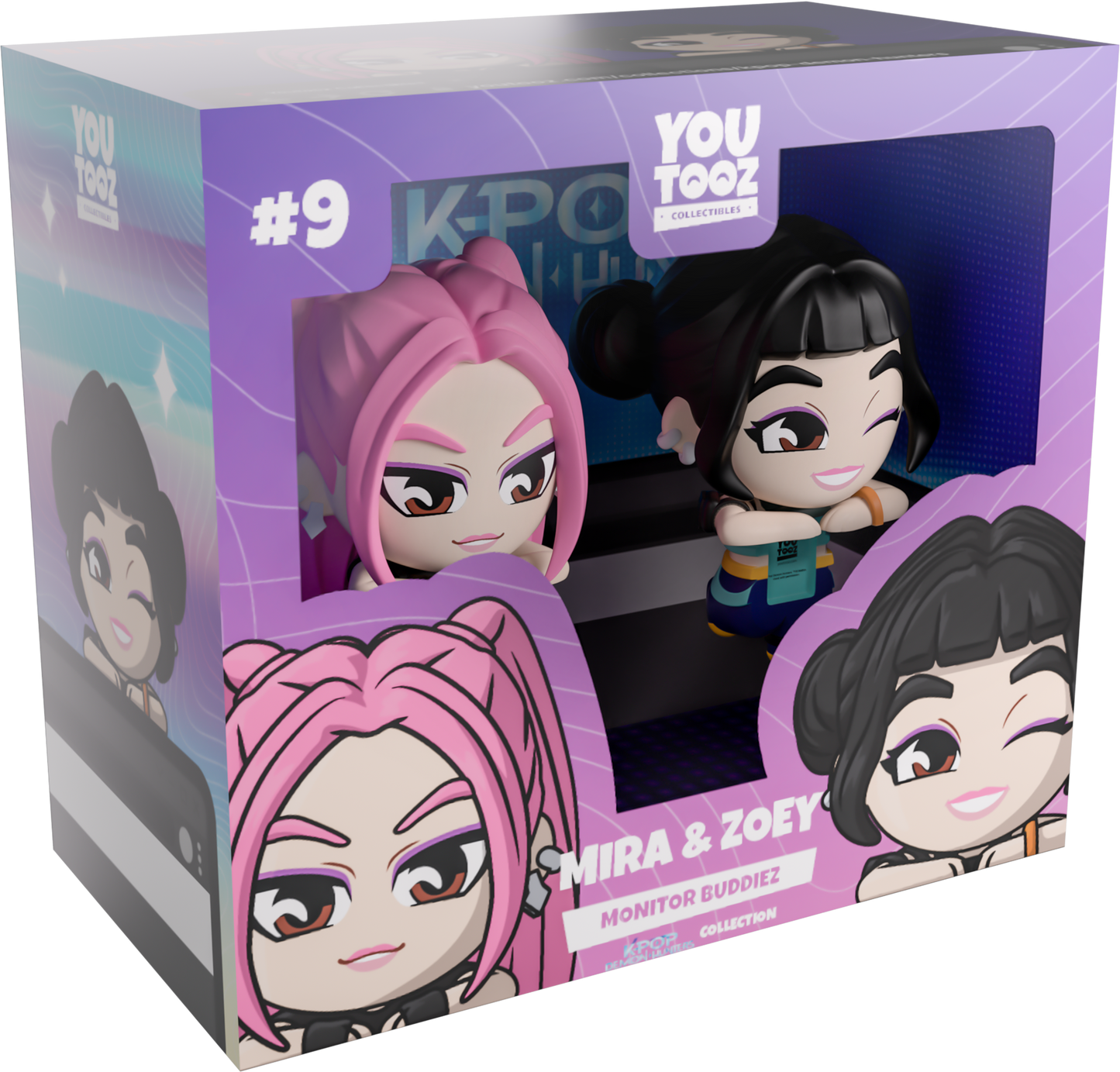 Youtooz - Mira & Zoey Monitor Buddiez - K-Pop Demon Hunters