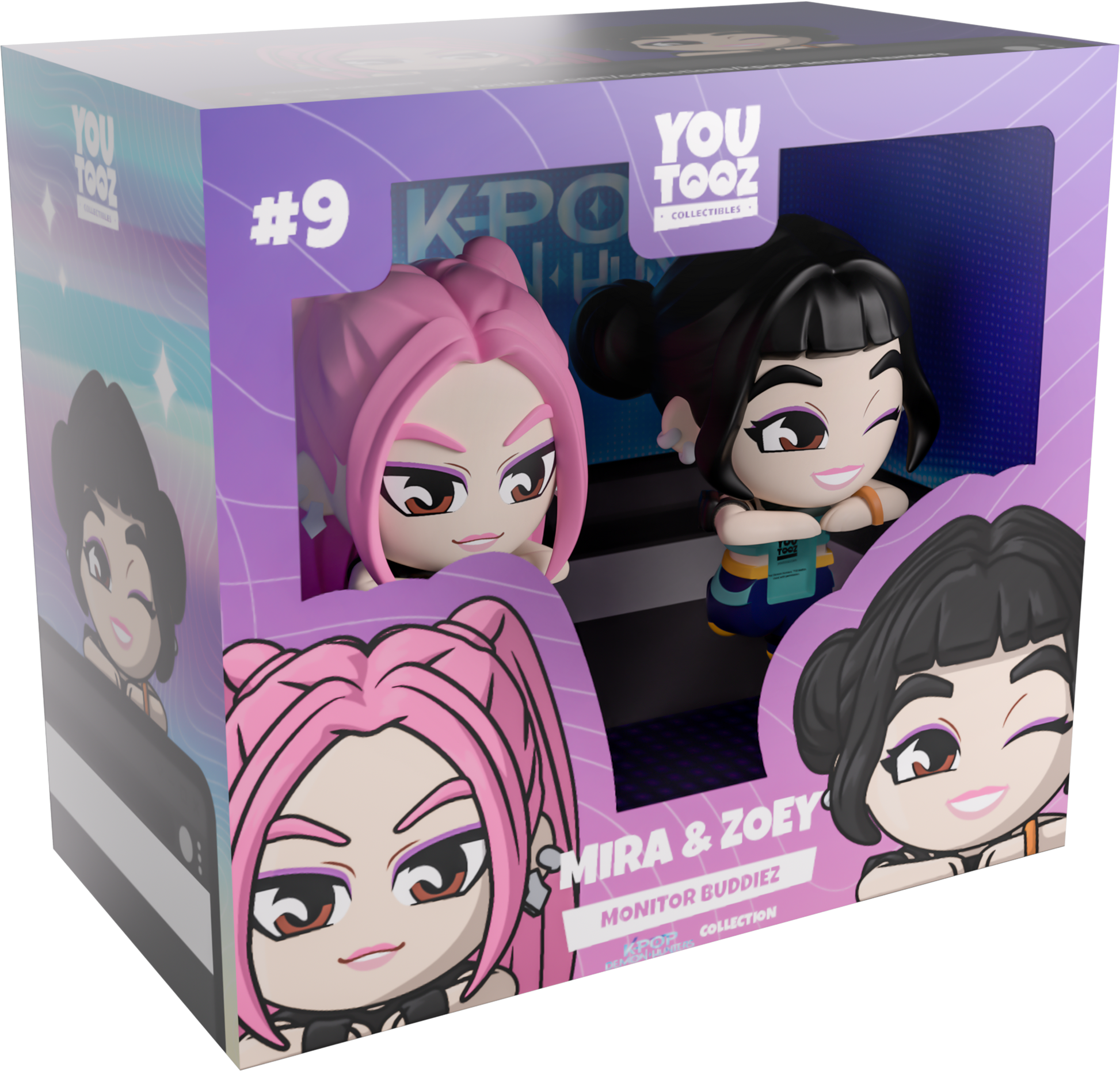 Youtooz - Mira & Zoey Monitor Buddiez - K-Pop Demon Hunters