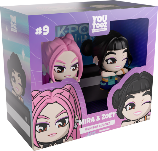 Youtooz - Mira & Zoey Monitor Buddiez - K-Pop Demon Hunters