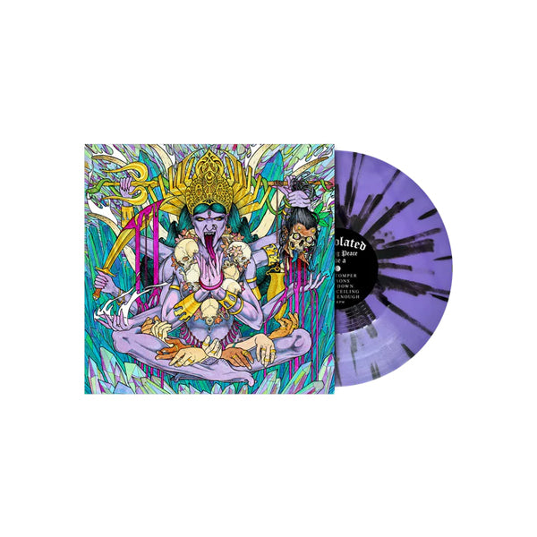 Desolated - Finding Peace (Purple Rain W/ Black Splatter Vinyl) - Hardcore - LP