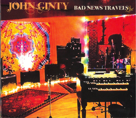 John Ginty - Bad News Travels: Live - Jazz - CD