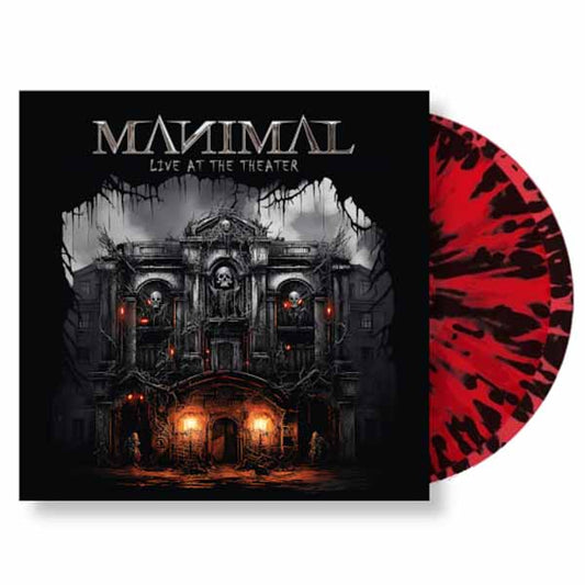 Manimal - Live At The Theater (2Lp) (Red/Black Splatter Vinyl) - Rock - DLP