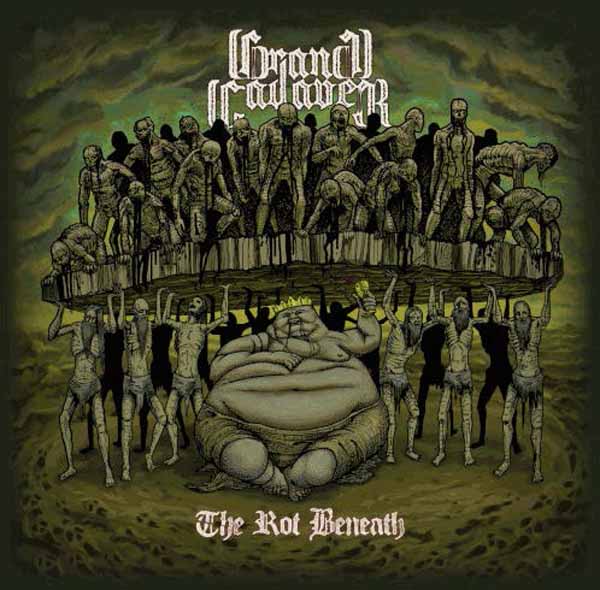 Grand Cadaver - Rot Beneath The (Green/Black Vinyl) - Death Metal - LP