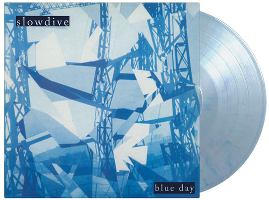 Slowdive - Blue Day (1Lp / Blue & White Marbled Vinyl) - Indie - LP