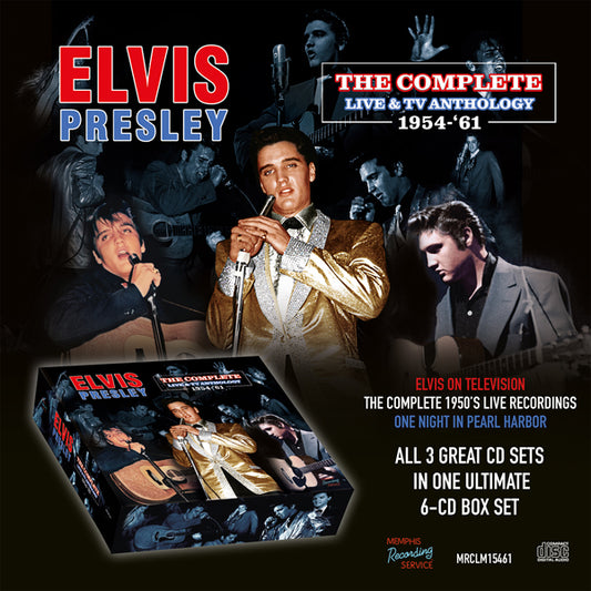Elvis Presley - The Complete Live & Tv Anthology 1954 61 (6Cd Box) - Rock/Pop - Music CD Box Set
