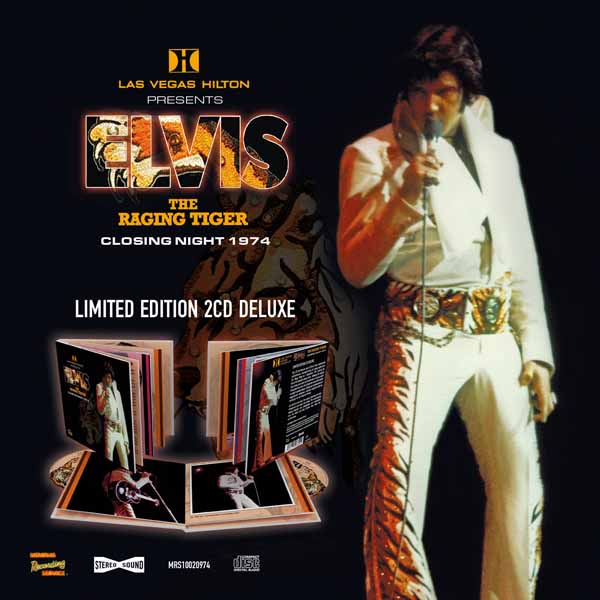 Elvis Presley - Las Vegas  The Raging Tiger Closing Night 1974 (2Cd) - Rock/Pop - DCD