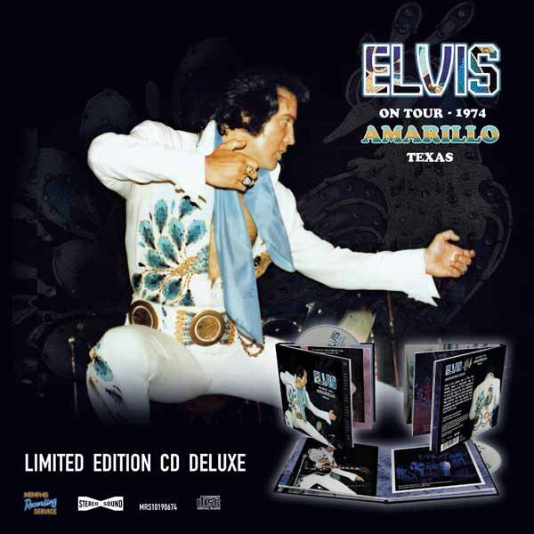 Elvis Presley - On Tour 1974 - Amarillo Texas (Cd Digi Book) - Rock/Pop - CDBK