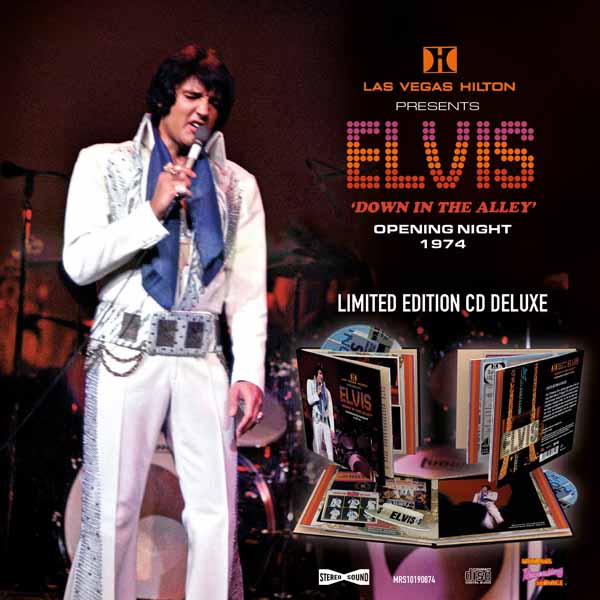 Elvis Presley - Las Vegas  Down In The Alley Opening Night 1974 - Rock/Pop - CDBK