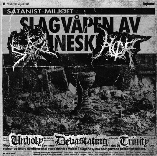 Sad/Hor - Unholy Devastating Trinity - Black Metal - CD