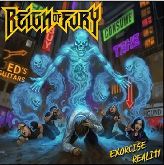 Reign Of Fury - Exorcise Reality (2Lp) - Thrash Metal - DLP