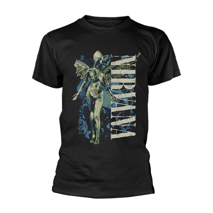Nirvana - Vertical Logo - Rock T-Shirt Small