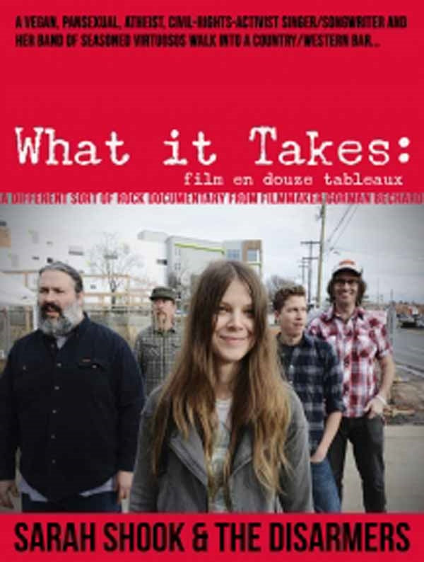 Sarah Shook & The Disarmers - What It Takes: Film En Douze Tableaux - Country/Folk - DVD