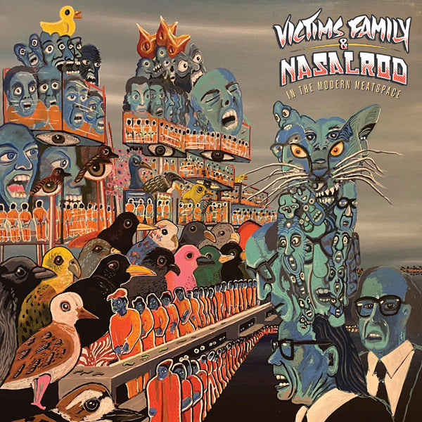 Victims Family & Nasalrod - In The Modern Meatspace - Punk - LP
