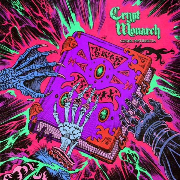 Crypt Monarch - Codex Pestilentia [Aquadome Edition: Blue/Green Splatter Vinyl] - Metal - LP