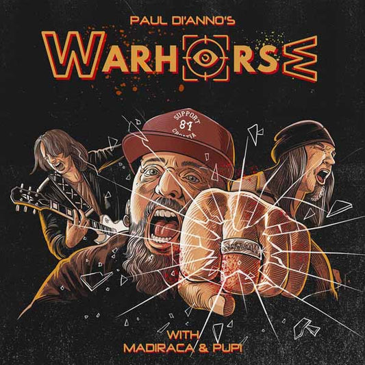 Paul Di'Anno'S Warhorse - Paul Di'Anno'S Warhorse (Transparent Orange) [Indie Exclusive] - Metal - LP