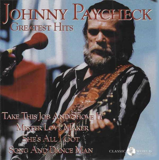 Johnny Paycheck - Greatest Hits - Country/Folk - CD