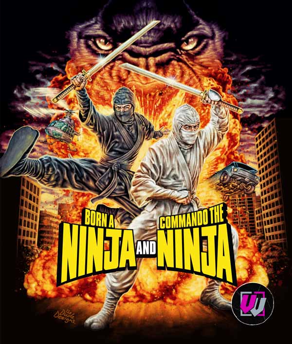 Feature Film - Born A Ninja/ Commando The Ninja Double Feature [Visual Vengeance Collector'S Edition] - Rock/Pop - BLU