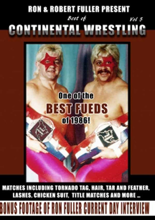 Various Artists - Best Of Continental Wrestling Vol 5 - Film/TV/Character - DVD